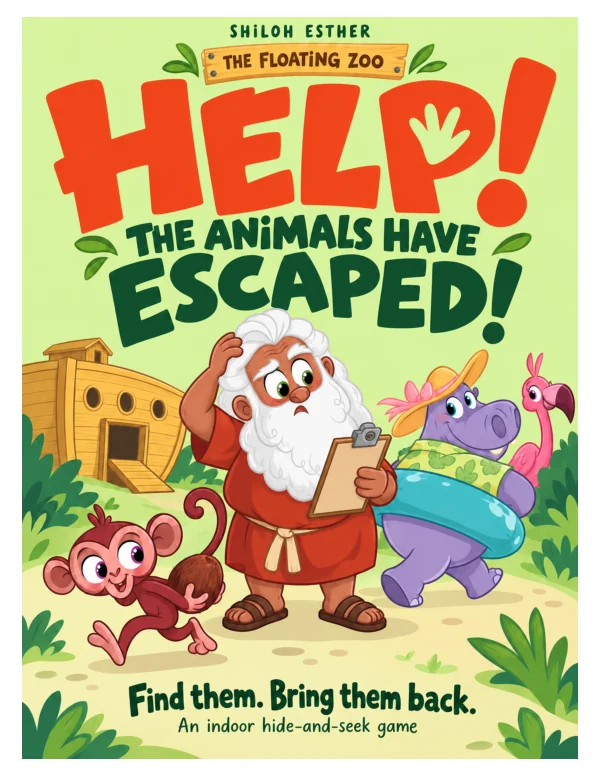 Help! The Animals Have Escaped! activity pack cover
